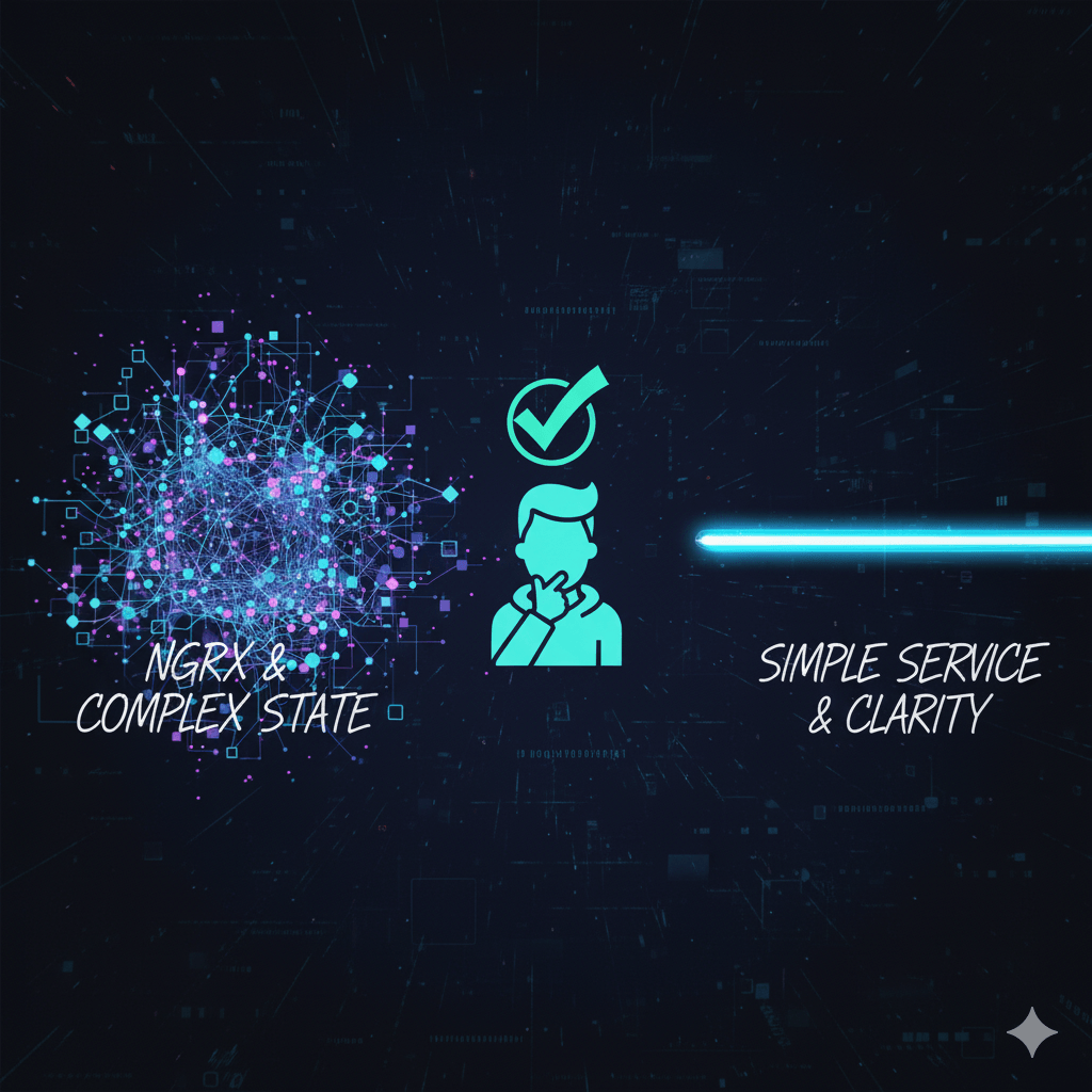 State Management in Angular: Warum ich oft auf einfache Services setze