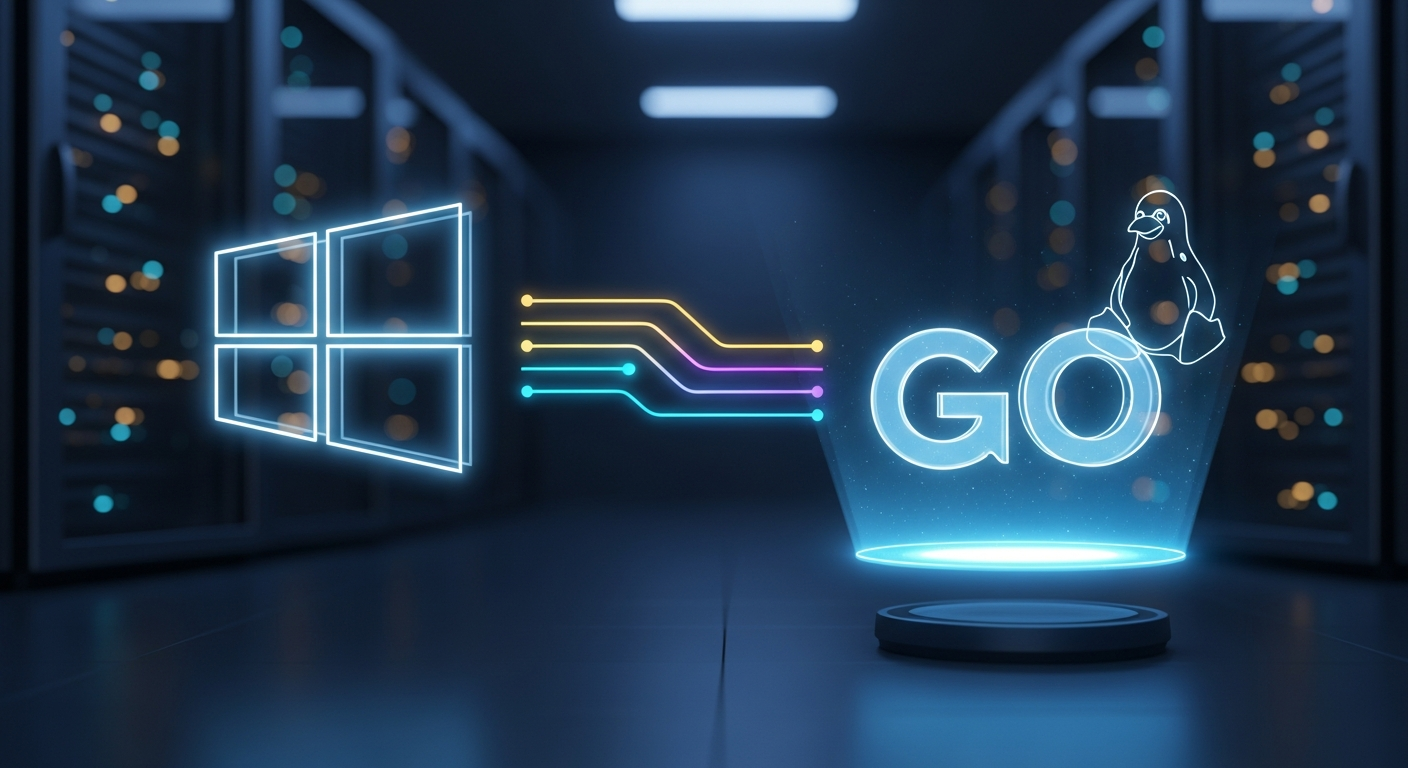 Von Windows zu Linux: Wie ich eine Go-Anwendung für den Produktiveinsatz portiere.