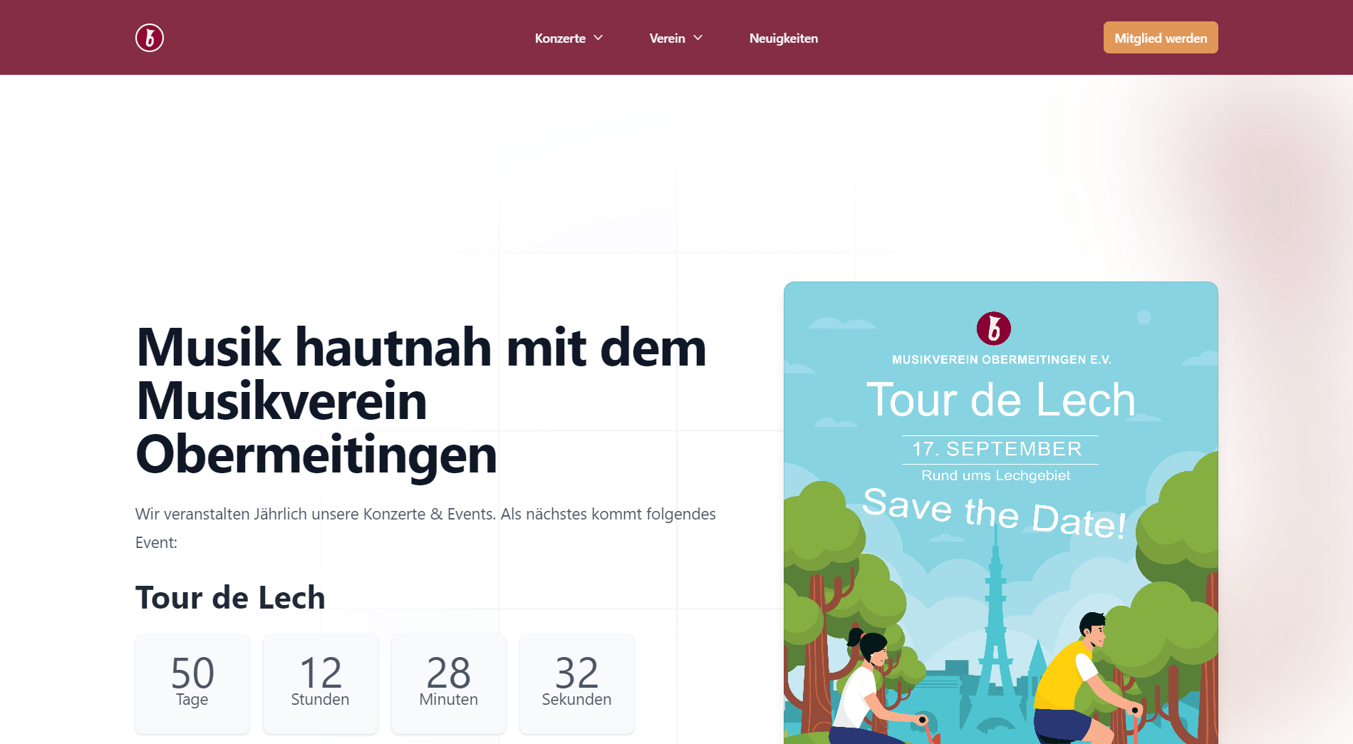 MV Obermeitingen - Homepage Relaunch